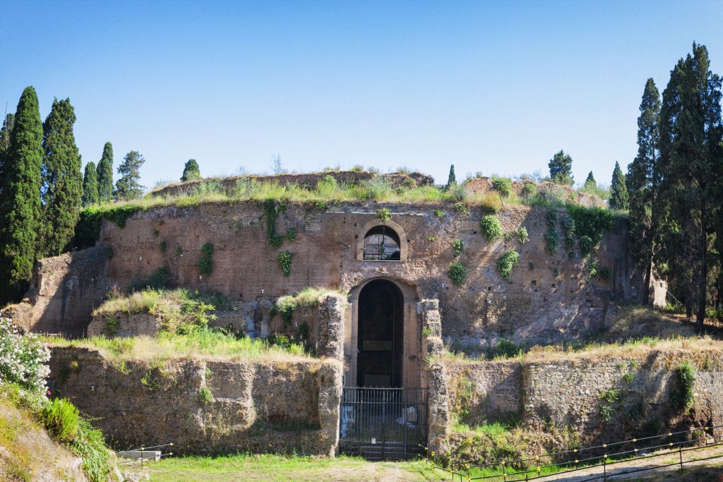 Mausoleum of Augustus in Rome, Italy