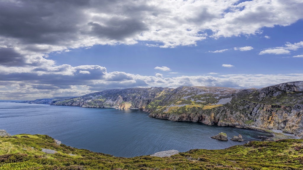 Slieve League Cliffs in Donegal, Ireland